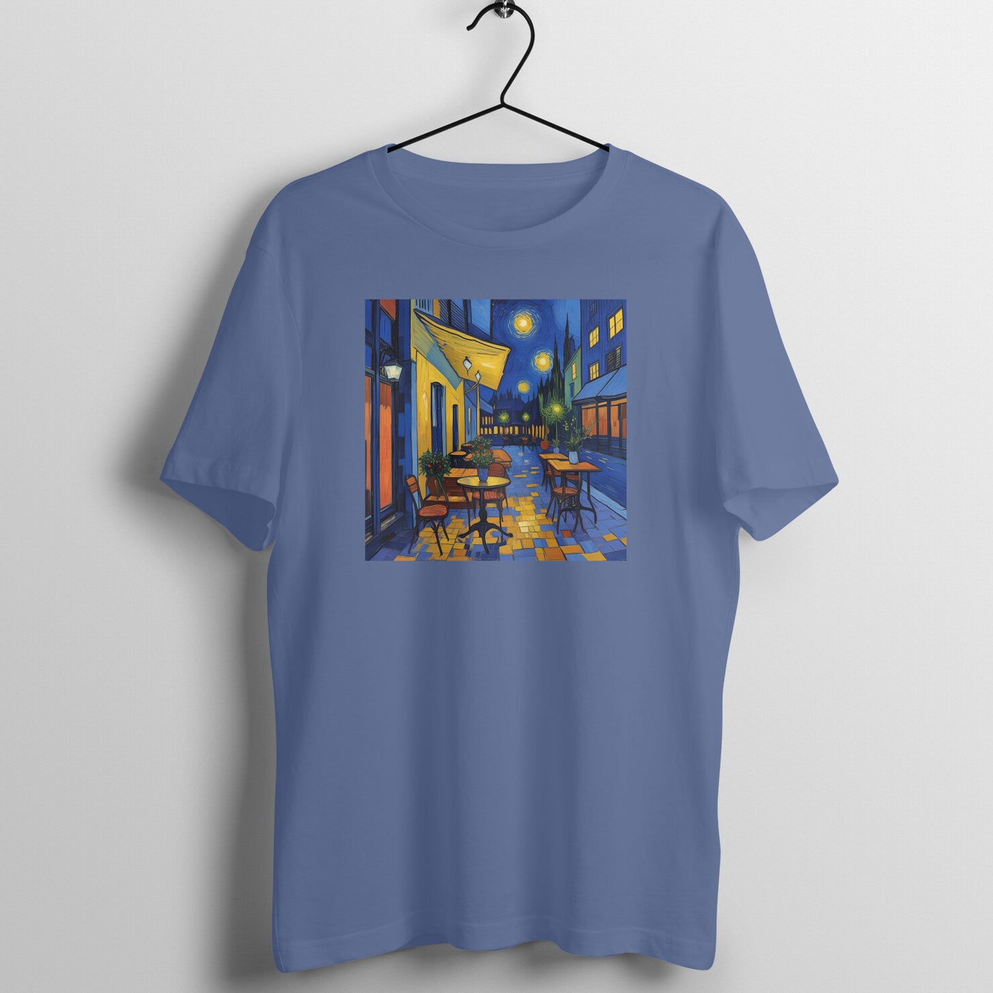 Unisex Cafe Terrace by van gogh Tee