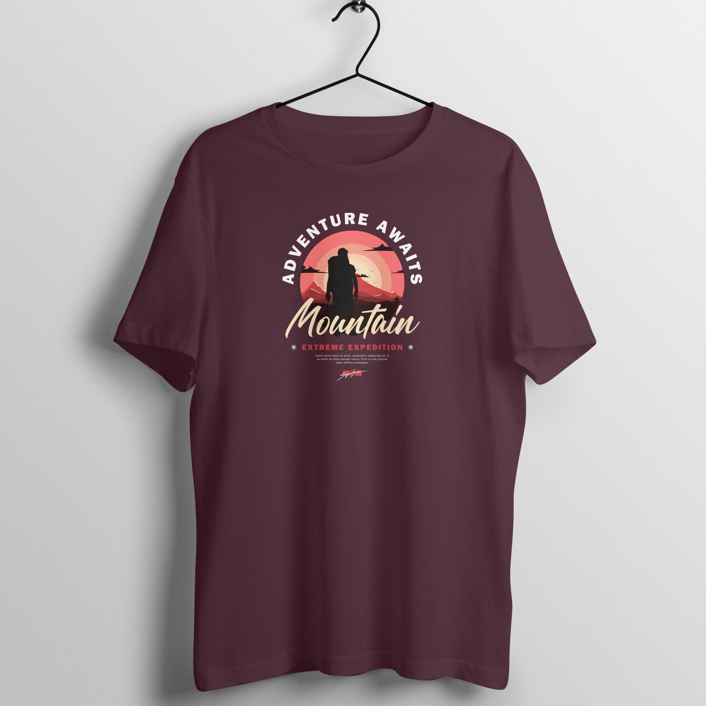 Unisex Mountain Design Tee